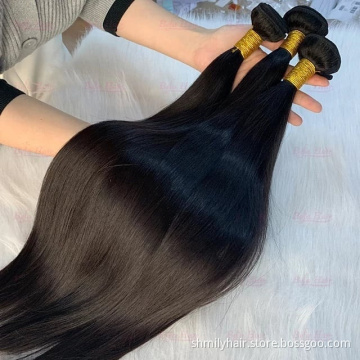 Wholesale Hair Vendors Virgin Bundles In Bulk, One Donor Virgin Cuticle Aligned Hair Mink Brazilian Hair Bundles Manufactures
